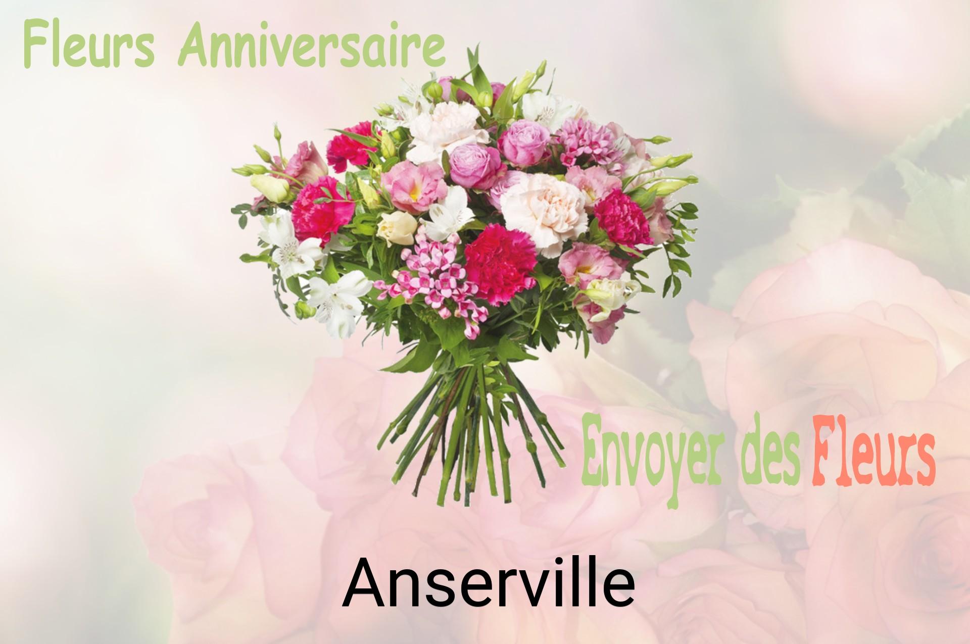 Bouquet de fleurs d’anniversaire livré à Anserville