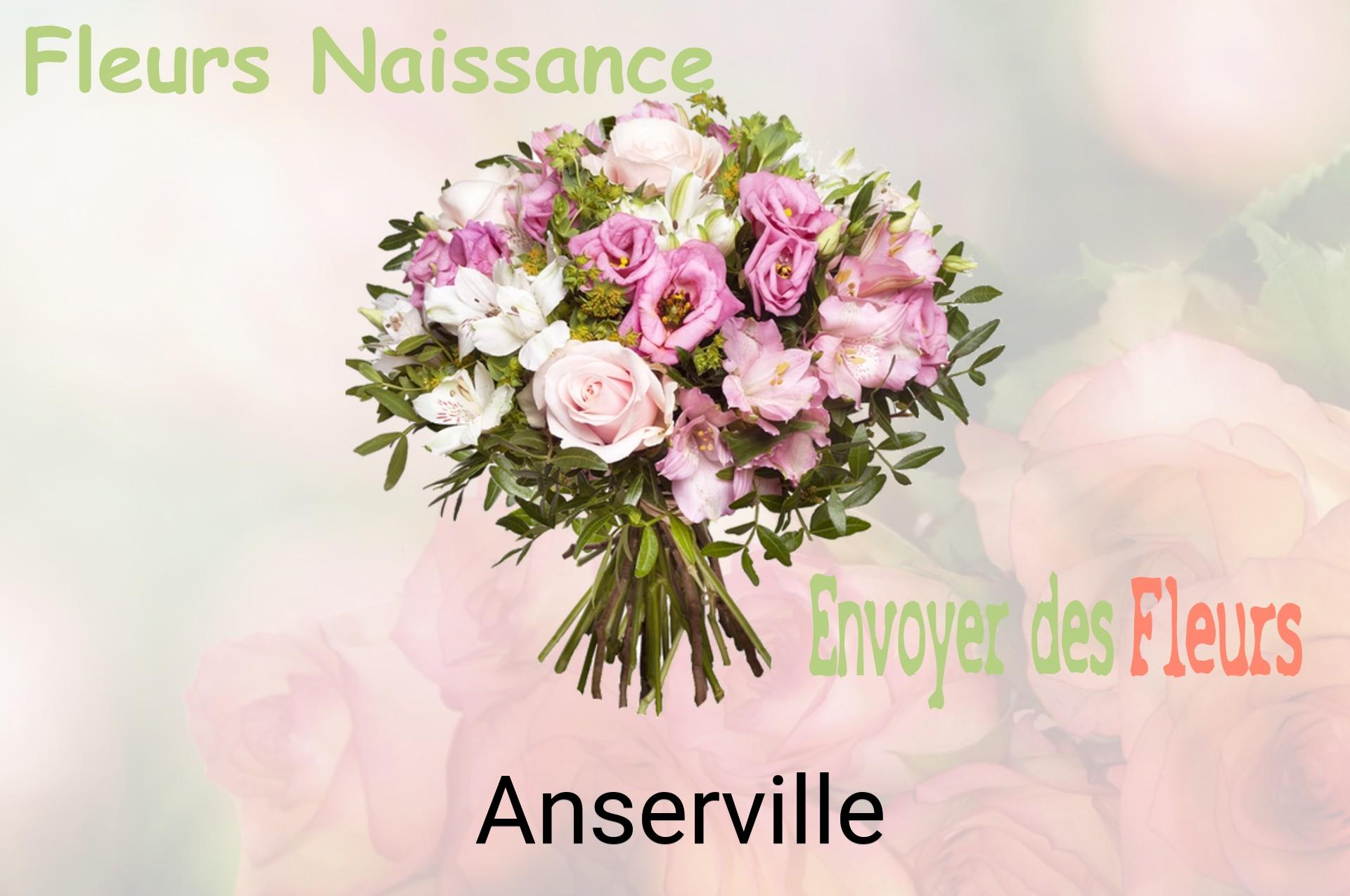 Bouquet de fleurs de naissance livré à Anserville