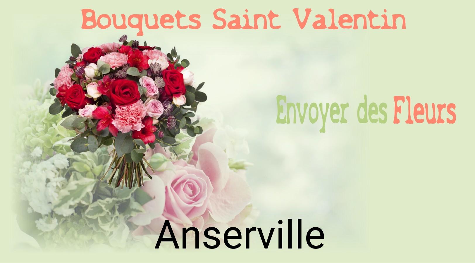 Roses de Saint-Valentin livrées à Anserville